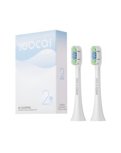 Насадка для зубной щетки Electric Sonic Toothbrush X1 X3 White 2 шт Soocas