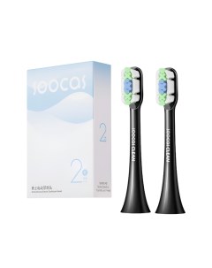 Насадка для зубной щетки Electric Sonic Toothbrush X1 X3 Black 2 шт Soocas