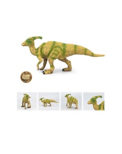 Интерактивный динозавр Паразауролоф звук на 3 батарейках AG13 Наша игрушка