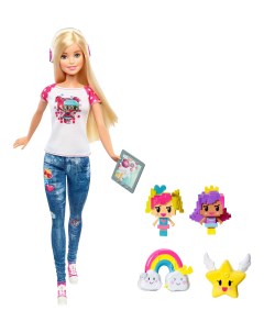 Кукла геймер из серии и виртуальный мир DTV96 Barbie