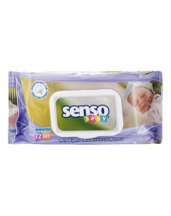 Салфетки влажные детские simple 72 шт Senso baby