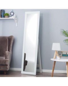 Зеркало Белое 45х160 см напольное ширина рамы 55мм Nobrand