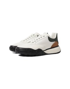 Комбинированные кроссовки Court Trainer Alexander mcqueen