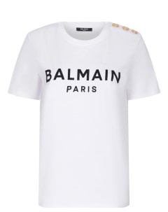 Футболка хлопковая Balmain