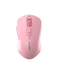 Мышь Wireless LM115B Pink Pink розовый DPI 800 1200 1600 подключение 2 4GHz BT Dareu