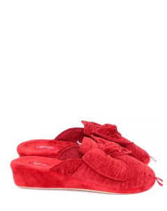 Тапочки размер 40 41 цвет бордовый Baden