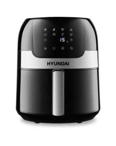 Аэрогриль HYF 3555 черный и серебристый Hyundai