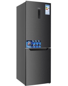 Холодильник TNC NF403D черная сталь Крафт