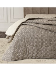 Одеяло 2 спальное 172х205 см Медовое волокно хлопковое 200 г м2 облегченное чехол 100 хлопок кант дв Kariguz