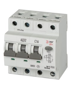 Автоматический выключатель дифференциального тока Era