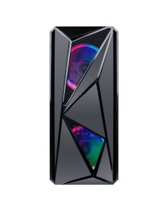 Корпус FIREROSE F4 ATX Midi Tower USB 3 0 RGB подсветка черный без БП F4 3R1 1stplayer