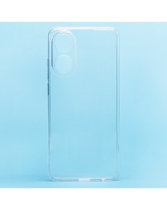 Чехол накладка для смартфона Oppo A78 силикон прозрачный 221423 Ultra slim
