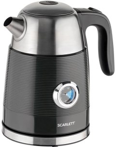 Чайник SC EK21S102 1 7л 2 2 кВт металл пластик графит Scarlett