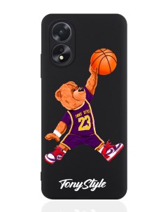 Чехол для смартфона Oppo A38 4G баскетболист с мячом Tony style