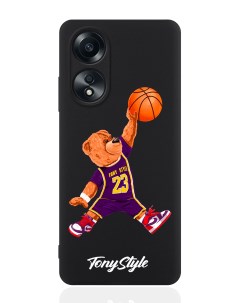 Чехол для смартфона Oppo A58 4G баскетболист с мячом Tony style