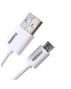 Кабель USB MicroUSB быстрая зарядка 1м белый Remax