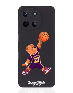 Чехол для смартфона Realme 11 5G баскетболист с мячом Tony style