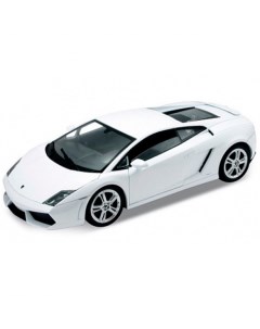 Машинка Lamborghini Gallardo 1 34 39 белая 43620 Welly