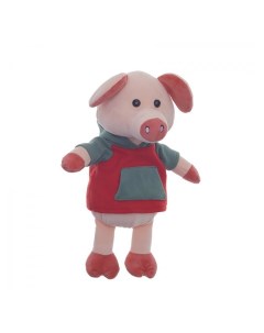 Мягкая игрушка Свинка 28 см 721727 розовый Remecoclub