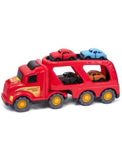 Автовоз с машинками Car Hauler Красный 257 Нижегородская игрушка