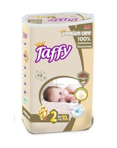 Детские подгузники PREMIUM CARE 2 3 6 кг 10 шт Taffy