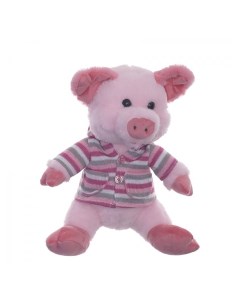 Мягкая игрушка Свинка 20 см 721724 розовый Remecoclub