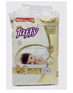 Детские подгузники PREMIUM CARE 3 4 9 кг 66 шт Taffy