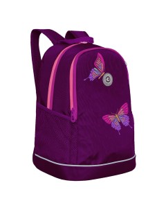Рюкзак школьный с карманом для ноутбука 13 2 отделения для девочки RG 463 7 3 Grizzly