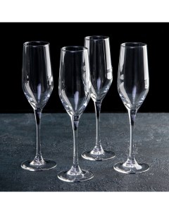 Набор бокалов для шампанского Время дегустаций Шампань 160 мл 4 шт Luminarc