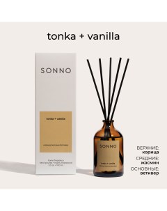 Ароматический диффузор Tonka Vanilla 100 мл Sonno