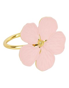 Кольцо для салфеток Blossom сталь розовое Nouvelle home