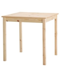 Стол кухонный квадратный деревянный 75 х 75 х 73 см Nobrand