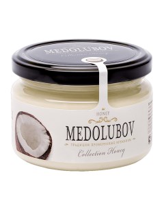Крем мёд с кокосом Медолюбов 250 мл Medolubov