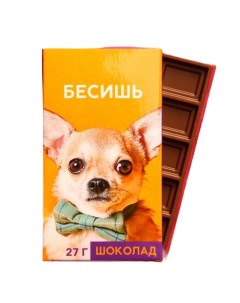 Шоколад молочный Бесишь 27 г Nobrand