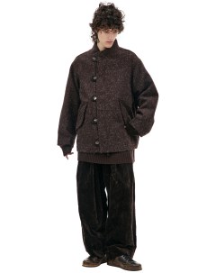 Шерстяной пиджак с воротником стойкой Ziggy chen