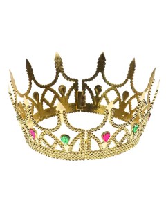 Корона принцессы золотая из 2 х частей Nobrand