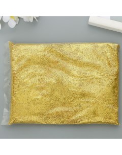 Блестки глиттер декоративные сухие 500 гр золото Nobrand