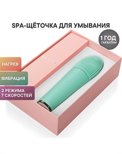 Щеточка для умывания и очищения лица F CLean массажер с нагревом для ухода за лицом Olzori