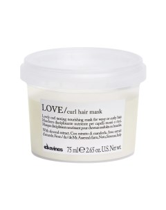 Маска для усиления завитка Love Curl Hair Mask 75 мл Davines (италия)