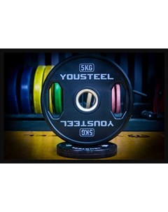 Диск 5 кг TWO HANDLES Yousteel