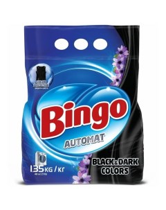 Порошок стиральный Black для темного белья 1 35 кг Bingo