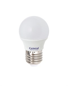 Лампа светодиодная шар матовая GLDEN G45F 10 230 E27 2700 General