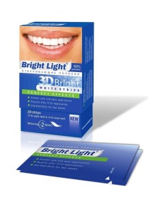Полоски отбеливающие для зубов Bright light