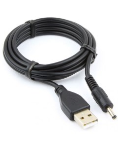 Кабель интерфейсный USB 2 0 CC USB AMP35 6 N 1 8 м AM DC 3 5мм для хабов экран черный пакет Cablexpert