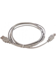 Кабель интерфейсный USB 2 0 CC USB2 AMBM 6 N AM BM медь 1 8м серый пакет Cablexpert