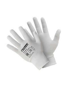 Перчатки полиэстеровые белые размер 9 L Fiberon