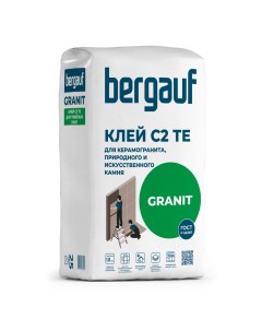 Клей для керамогранита Granit 25 кг Bergauf