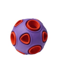 Silver series игрушка для собак мяч двухцветный 7 5 см Фиолетовый Homepet