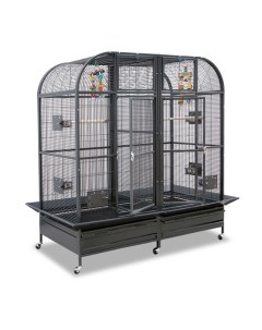 Клетка для малых и средних птиц Palace II тёмно серая 163х81х185см Германия Montana cages