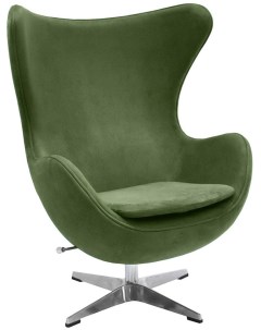 Кресло зеленый искусственная замша Bradex home